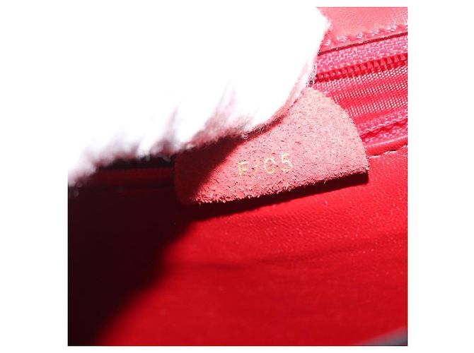 Céline Borsa a Mano CELINE Smalto 2 vie Rosso Oro Auth BA6729 D'oro - vista 12
