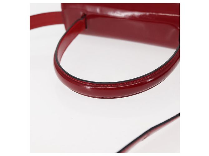 Céline Borsa a Mano CELINE Smalto 2 vie Rosso Oro Auth BA6729 D'oro - vista 7
