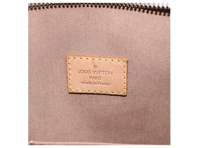 LOUIS VUITTON Borsa Brentwood Monogram Vernis Noisette M91511 Auth ep11096 Nocciola - vista 17
