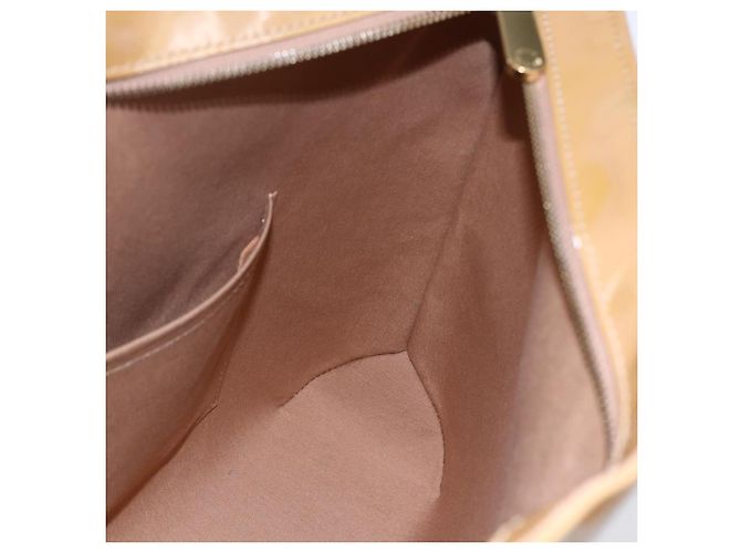 LOUIS VUITTON Borsa Brentwood Monogram Vernis Noisette M91511 Auth ep11096 Nocciola - vista 18