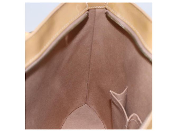 LOUIS VUITTON Borsa Brentwood Monogram Vernis Noisette M91511 Auth ep11096 Nocciola - vista 19