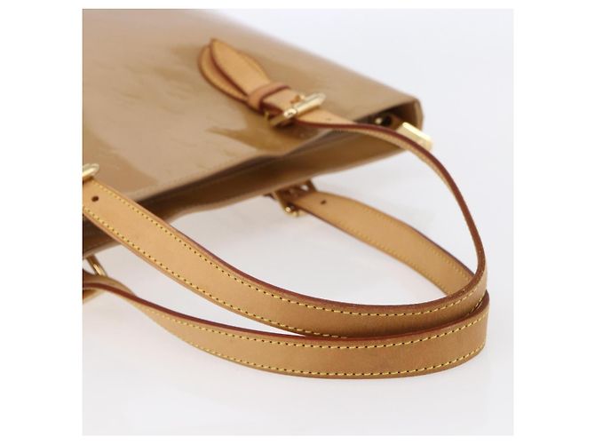 LOUIS VUITTON Borsa Brentwood Monogram Vernis Noisette M91511 Auth ep11096 Nocciola - vista 7
