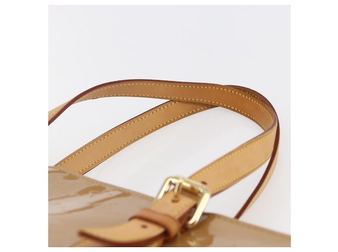 LOUIS VUITTON Borsa Brentwood Monogram Vernis Noisette M91511 Auth ep11096 Nocciola - vista 8