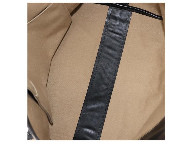 Chloé Borsa Tote in Pelle Chloe Alison Rosa Nera Auth am9218 Nero - vista 11