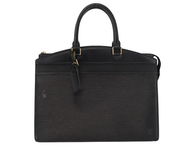 LOUIS VUITTON Borsa a Mano Epi Riviera Nera M48182 LV Auth 150921 Nero - vista 13