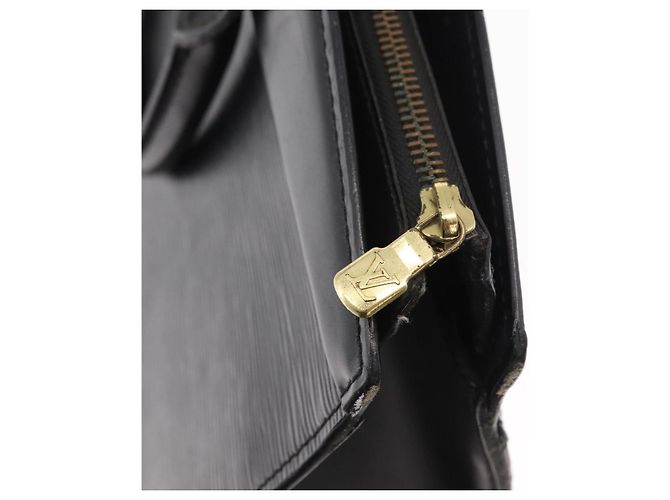 LOUIS VUITTON Borsa a Mano Epi Riviera Nera M48182 LV Auth 150921 Nero - vista 20
