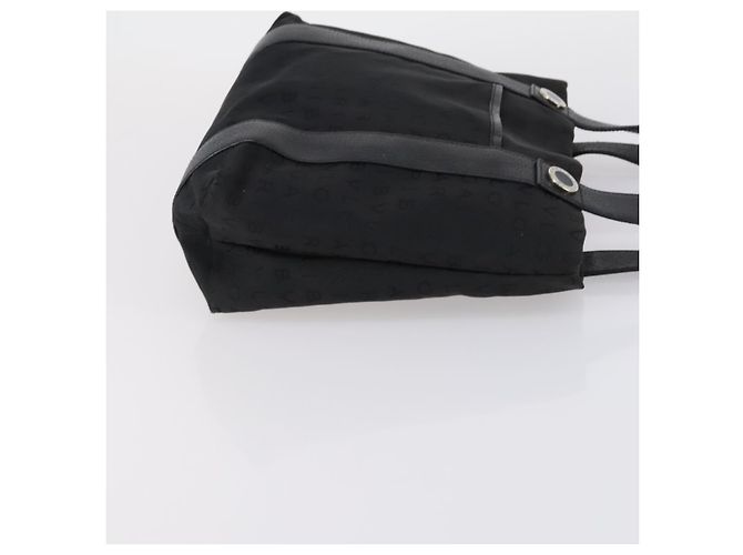 Bulgari Borsa Tote BVLGARI Burberry Nova Check in nylon e tela 2 pezzi nero beige Auth 152213 - vista 12
