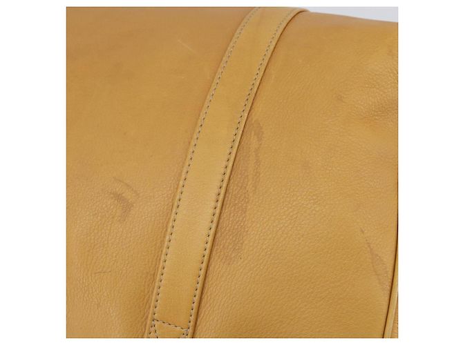 LOEWE Borsa Tote Anagram Pelle Beige Oro Auth 149645 D'oro - vista 10