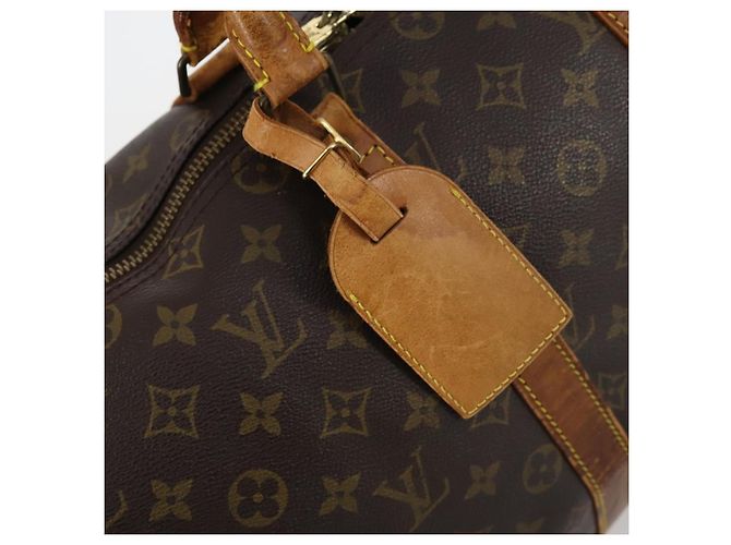 LOUIS VUITTON Borsa Boston Monogram Keepall 45 M41428 LV Auth 142486 Monogramma - vista 19