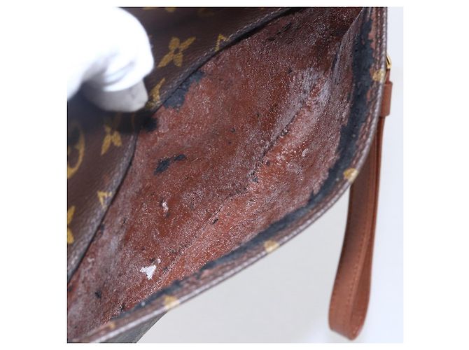 LOUIS VUITTON Monogram Orsay Clutch Bag M51790 LV Auth BA6647 Monogramm - Ansicht 11