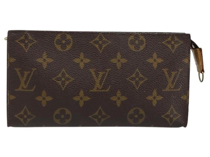 LOUIS VUITTON Bolsa de Accesorios Monogram Bucket GM LV Auth am9160 Monograma - vista 13