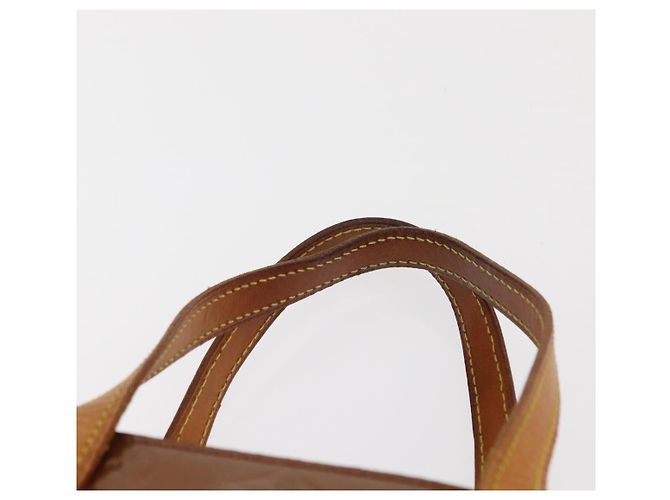 LOUIS VUITTON Monogram Vernis Reade MM Borsa a Mano Bronzo M91143 LV Auth 147200 - vista 9