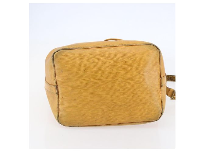 Noe LOUIS VUITTON Borsa a Spalla Petit Noé Epi Gialla M44109 LV Auth BA7004 Giallo - vista 5