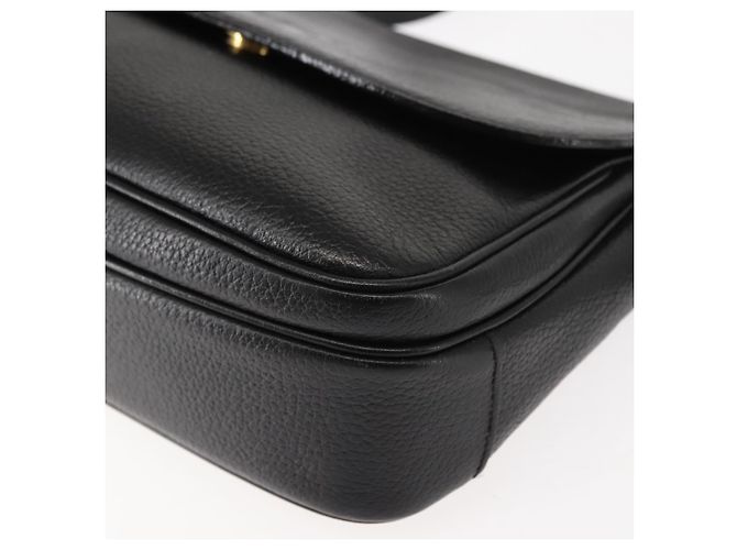 Autre Marque Burberry Schultertasche aus Leder Braun Gold Auth ep11389 Golden - Ansicht 14