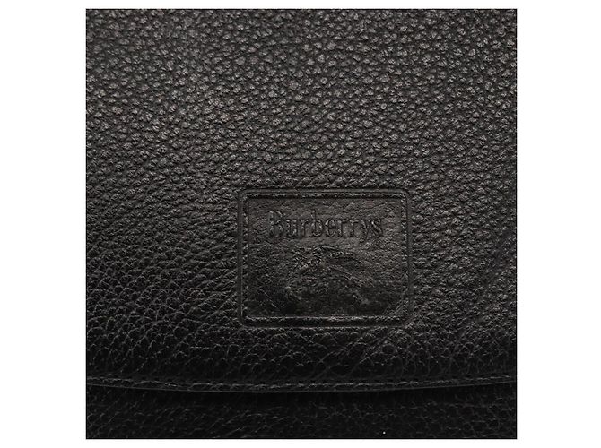 Autre Marque Burberry Schultertasche aus Leder Braun Gold Auth ep11389 Golden - Ansicht 17