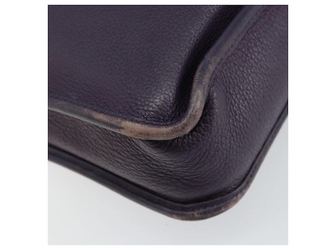 LOEWE Tote Bag aus Leder lila Silber authentisch ep11409 - Ansicht 17