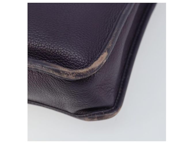 LOEWE Tote Bag aus Leder lila Silber authentisch ep11409 - Ansicht 8
