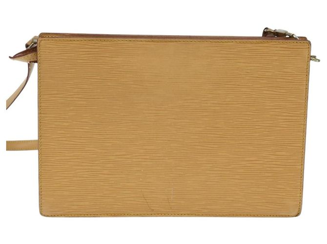 LOUIS VUITTON Borsa a Spalla Epi Angian Beige M52116 LV Auth 147346 - vista 2
