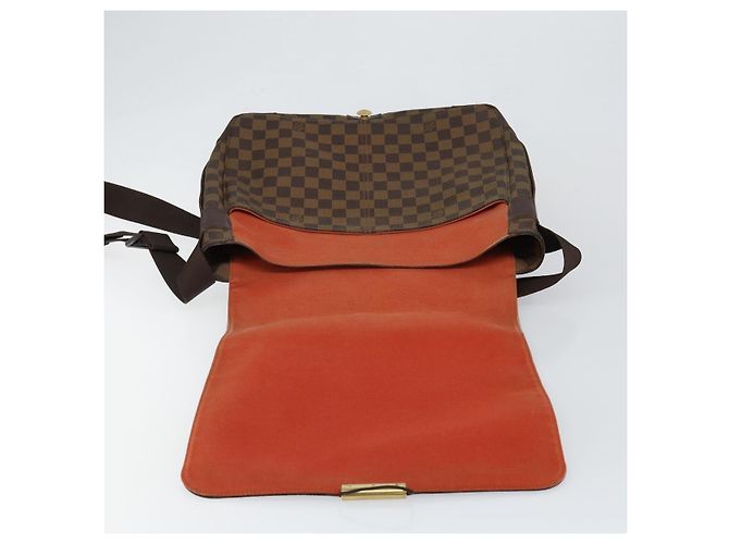 LOUIS VUITTON Borsa a Spalla Bastille Damier Ebene N45258 LV Auth BA6532 - vista 10