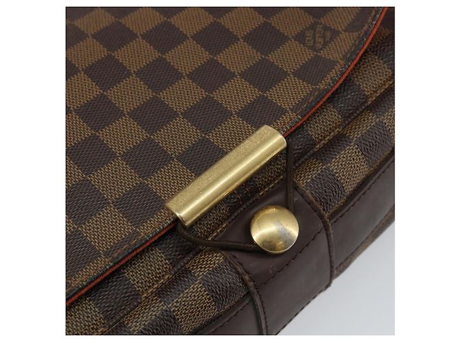 LOUIS VUITTON Borsa a Spalla Bastille Damier Ebene N45258 LV Auth BA6532 - vista 17