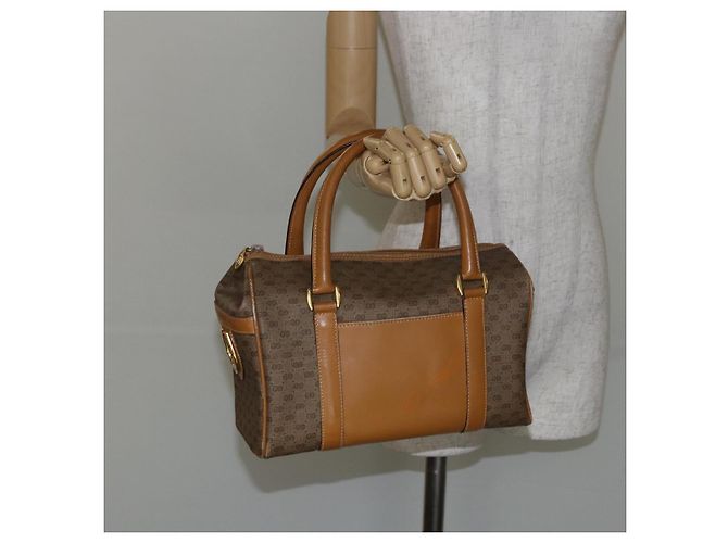 Gucci Borsa a mano Micro GG Supreme in PVC beige e oro 000 39 0158 Auth th6321 D'oro - vista 25