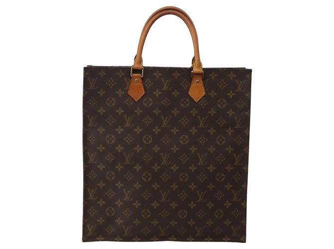 LOUIS VUITTON Borsa Sac Plat Monogram M51140 Auth LV 143141 Monogramma - vista 2