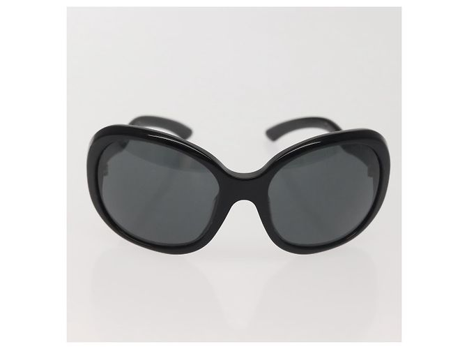 Occhiali da sole PRADA in plastica neri Auth am9039 - vista 2