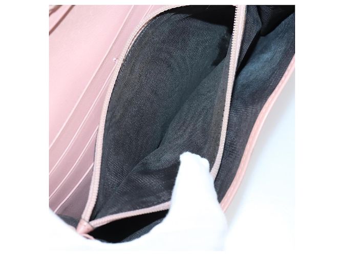 GUCCI Micro GG Canvas GG Canvas Geldbörse Leder 4Set Rosa Schwarz Auth 140007 Pink - Ansicht 17