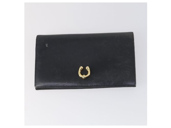 GUCCI Micro GG Canvas GG Canvas Geldbörse Leder 4Set Rosa Schwarz Auth 140007 Pink - Ansicht 26