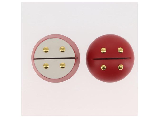PRADA Memo Stand Holz Rot Auth 138578 - Ansicht 4
