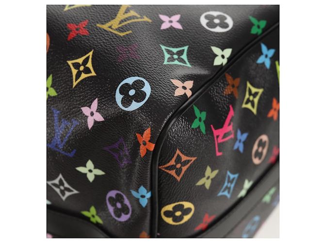 LOUIS VUITTON Multicolor LVxTM Keepall Bandoulière 50 Tasche M13745 Auth 147914SM Schwarz - Ansicht 14