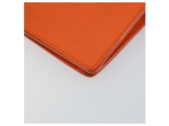 LOUIS VUITTON Aerogram Cartera Braza Monedero Largo Naranja M81153 Auth BA6692 - vista 16