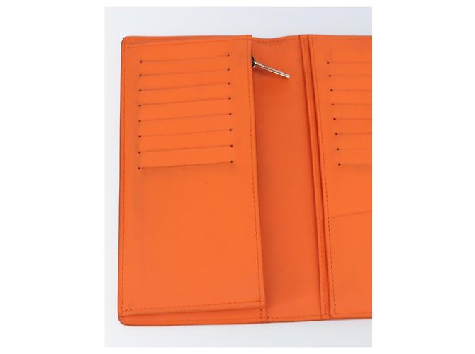 LOUIS VUITTON Aerogram Cartera Braza Monedero Largo Naranja M81153 Auth BA6692 - vista 18
