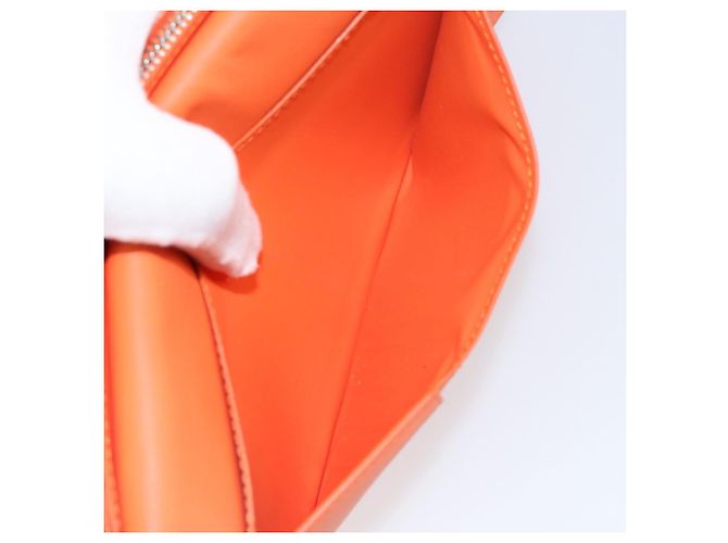 LOUIS VUITTON Aerogram Cartera Braza Monedero Largo Naranja M81153 Auth BA6692 - vista 20