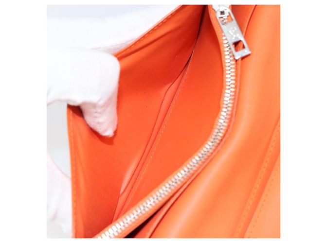 LOUIS VUITTON Aerogram Cartera Braza Monedero Largo Naranja M81153 Auth BA6692 - vista 22