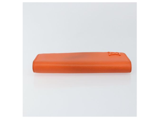 LOUIS VUITTON Aerogram Cartera Braza Monedero Largo Naranja M81153 Auth BA6692 - vista 4