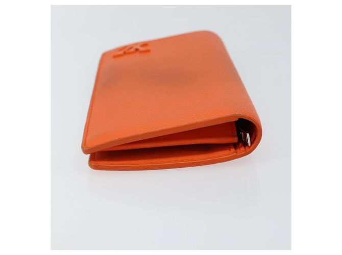 LOUIS VUITTON Aerogram Cartera Braza Monedero Largo Naranja M81153 Auth BA6692 - vista 5