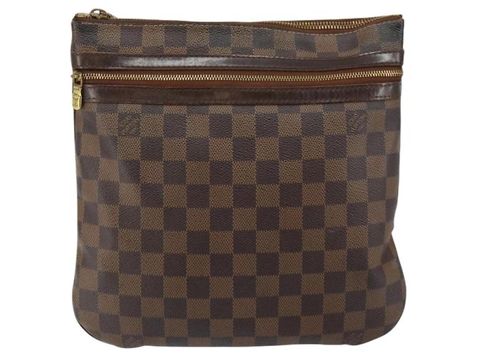 LOUIS VUITTON Pochette Bosphore Damier Ebene Borsa a Spalla N51111 LV Auth ep11391 - vista 2