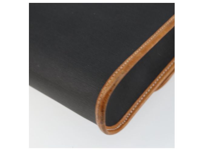 Borsa a Spalla Christian Dior in Pelle Nera e Oro Auth BA7084 Nero D'oro - vista 12