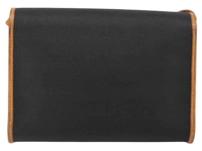Borsa a Spalla Christian Dior in Pelle Nera e Oro Auth BA7084 Nero D'oro - vista 3