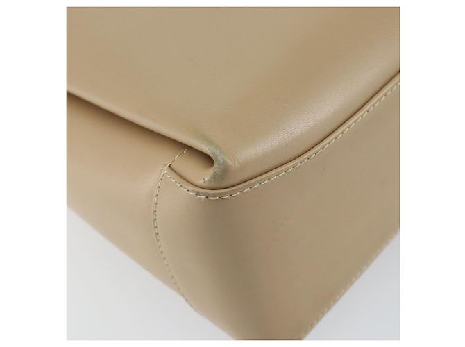 Gucci Borsa a Spalla in Pelle Beige Oro Auth ep11343 D'oro - vista 11