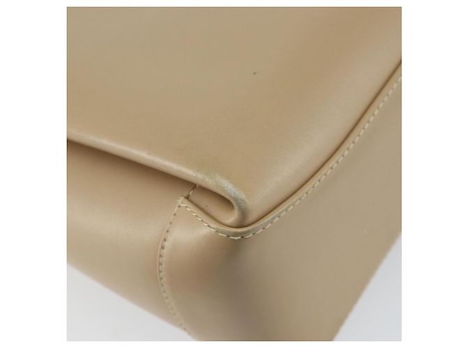 Gucci Borsa a Spalla in Pelle Beige Oro Auth ep11343 D'oro - vista 13