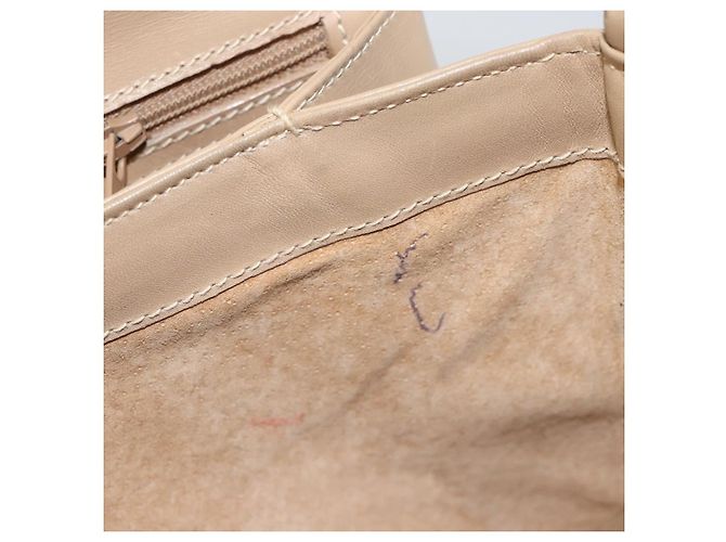 Gucci Borsa a Spalla in Pelle Beige Oro Auth ep11343 D'oro - vista 16