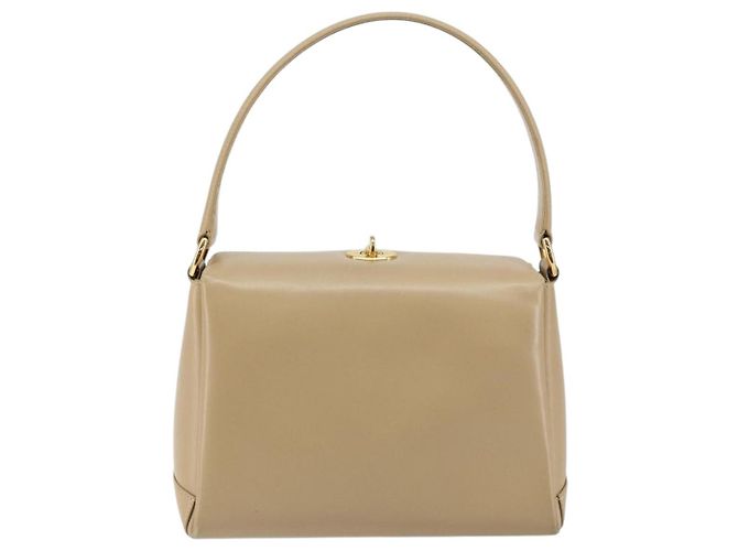 Gucci Borsa a Spalla in Pelle Beige Oro Auth ep11343 D'oro - vista 3