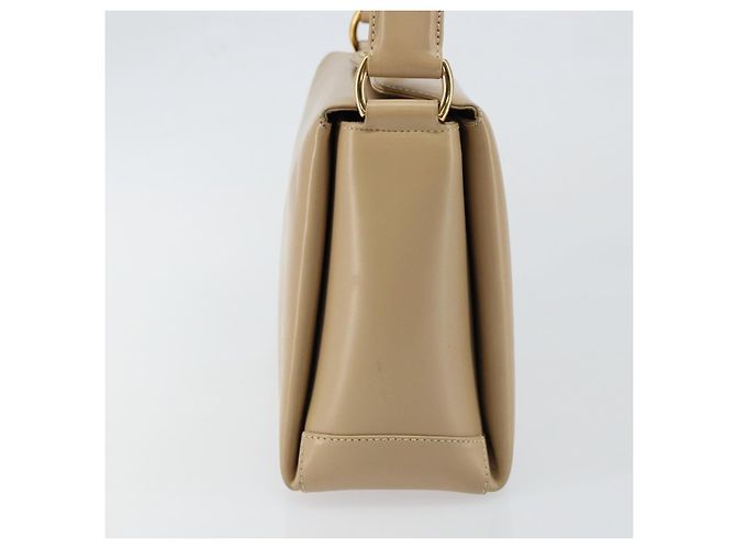 Gucci Borsa a Spalla in Pelle Beige Oro Auth ep11343 D'oro - vista 4