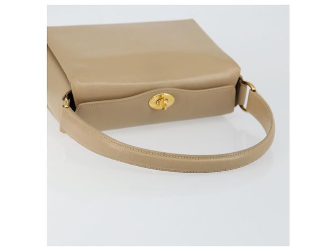 Gucci Borsa a Spalla in Pelle Beige Oro Auth ep11343 D'oro - vista 7