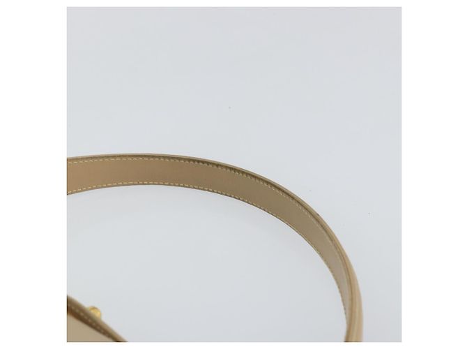 Gucci Borsa a Spalla in Pelle Beige Oro Auth ep11343 D'oro - vista 8