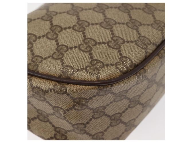 Borsa Sherry Line GG Supreme Web di GUCCI in PVC beige e oro 89 02 032 Auth 146615 D'oro - vista 12