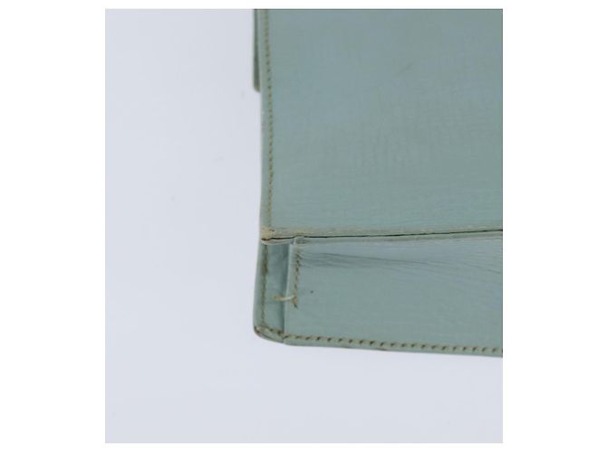 Borsa a Spalla LOEWE in Pelle Azzurra Chiara Auth 147733 Blu chiaro - vista 15