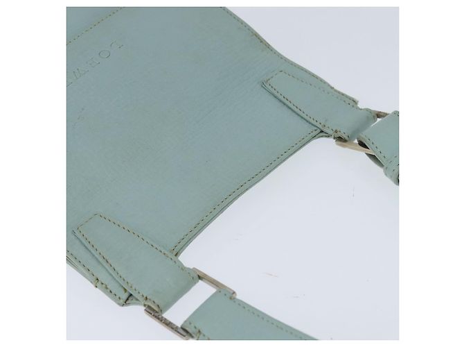 Borsa a Spalla LOEWE in Pelle Azzurra Chiara Auth 147733 Blu chiaro - vista 6
